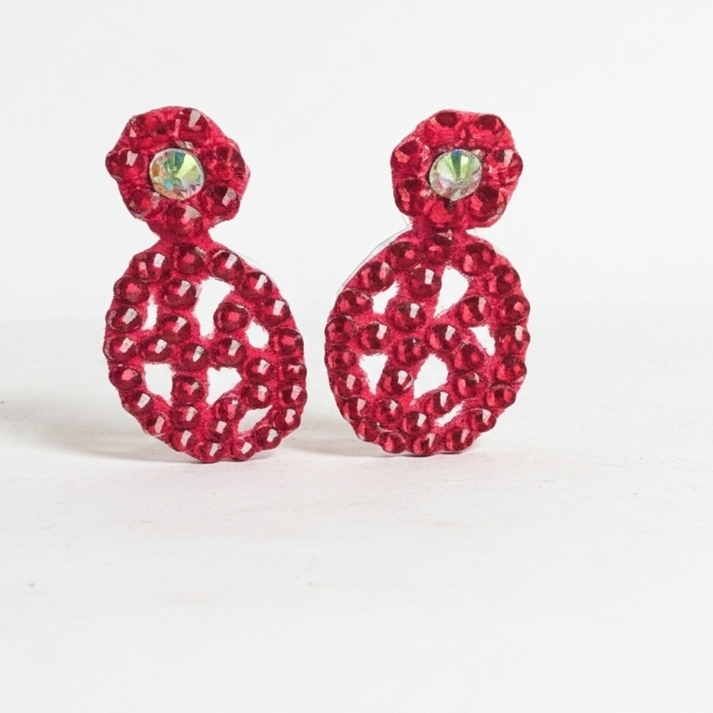 Ballroom/Performance Rhinestone Earrings